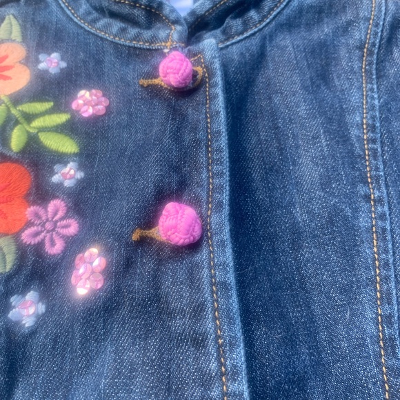 GYMBOREE VINTAGE Denim Jacket - NWOT - Size 8 - Picture 4 of 9